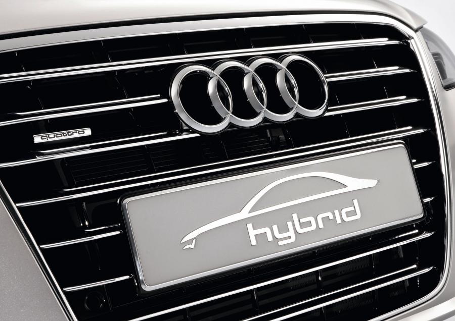 Логотип Audi A8 Hybrid Concept (D4) 2010 года  (фото 8 из 14)